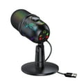 thumbnail image 3 of HLONK New Design USB Gaming PC Microphone for Streaming Podcasts  RGB Computer Condenser Desk PC Mic, 3 of 10