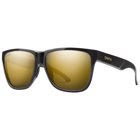 Smith LOWDOWN XL 2 Sunglasses MATTE BLACK GOLD/CHROMAPOP POLARIZED 60/16/145