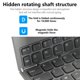 thumbnail image 5 of Wireless Keyboard,Quick Charging and Quiet Magnetic Folding with Stand For Multiple Devices Travel Friendly Small Keypad White, 5 of 5