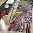 thumbnail image 4 of Colorful Illusion Rugs, Trendy Rug, Game Room Rug, Modern Rug, Salon Decor Rug, Entry Rug, Office Decor Rug, Custom Rug, Rug, 5.9'x9.2' - 180x280 cm, 4 of 5