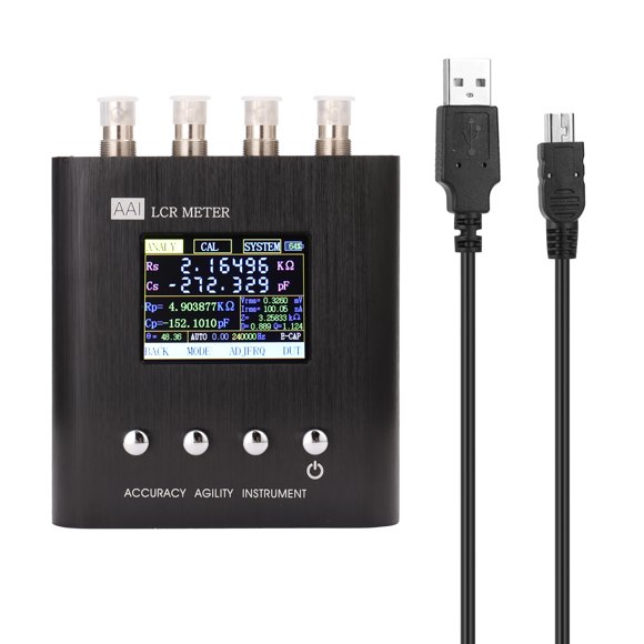 Graflsoa Compact LCR Meter with Wide Frequency Range for Precise Resistance, Capacitance, and Inductance Measurement