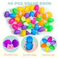 thumbnail image 4 of Joyfy 48 Pack Prefilled Easter Eggs with Toys,Mochi Squishy Small Toys for Easter Eggs,Stuffed Easter Baskets for Toddler Kids, 4 of 10