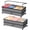 2 Pcs, variant on Under Bed Storage with Wheels, WLRETMCI 2Pack Expandable Large Under Bed Storage Containers, Rolling Under Bed Shoe Storage Drawer for Clothes,Bedding