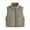 Green Hoodless Casual Outwear Jackets for Women, variant on Olyvenn Women's Winter Warm Stand Collar Sleeveless Vest Solid Color Zipper Pockets Puffer Jacket Gilet Outwear Coats Plus Size Black 8