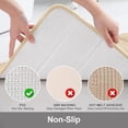 thumbnail image 6 of Buganda Memory Foam Bath Mats Soft Absorbent Bathroom Rugs 24" x 44", Beige, 6 of 8