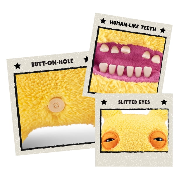 Fuggler Funny Ugly Monster Plush Toy for Indoor Playgrounds