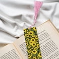 thumbnail image 6 of Kdxio Sunflowers In Vintage Print Metal Tassel Bookmarks,Perfect Gift for Art Lovers and Bookworms Metal Bookmarks for Women, 6 of 8
