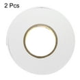 thumbnail image 3 of Uxcell 2Pcs Rollos de Cinta de Espuma de un Solo Lado Retirable Cinta Adhesiva Fuerte Tiras Blancas 16ft x 1" x 1/8", 3 of 5
