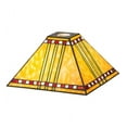 thumbnail image 2 of Meyda Tiffany 99150 Square Prairie 5.5" Tall Lamp Shade, 2 of 4
