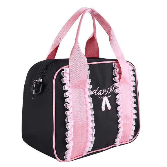 Girls Ballet Dance Bags Handbag Tote Duffel Swim Shoulder Bag Embroidered