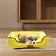 thumbnail image 4 of Cojín para asiento de mascota, material de algodón suave, relleno interno de algodón suave, cama para gatos y perros lavable y extraíble, nido para mascotas todo el año, nido de gato, nido de perro, a, 4 of 6