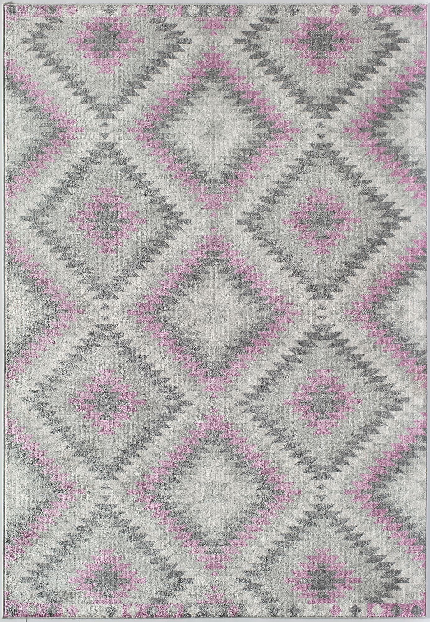 Soleil BR30N Taffy Tribal Moroccan gray Area Rug, 2'x4'