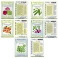 thumbnail image 4 of Gourmet Salad Garden Seeds Collection - 15 Seed Packets - Premium Salad Vegetable Gardening Seeds by Renees Garden - Carrot, Tomato, Lettuce, Onion, Cucumber, Kale & More, 4 of 8