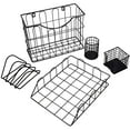 Desk Organizer, Paper Letter Tray Organizer, Desktop Organizer with Pen