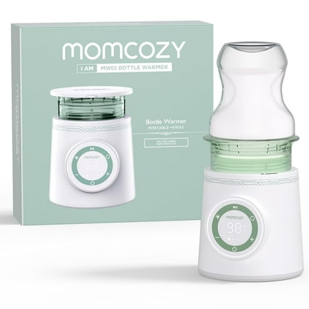 Momcozy Portable Bottle Warmer, Safety Material Baby Bottle Warmer for Travel with 5 Connectors
