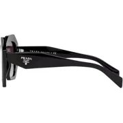 Prada PR 16WS 1AB5D1 Black Sunglasses Grey Gradient Lens
