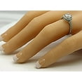 thumbnail image 6 of NANA Jewels 2ct Pure Brilliance Zirconia Halo Engagement Ring-Cushion Cut-April-8, 6 of 7