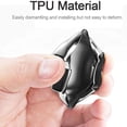 thumbnail image 4 of 1 funda de lujo para llavero de control remoto inteligente de TPU suave con 4 botones para BMW Mini Cooper, con llavero, 4 of 8