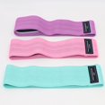 thumbnail image 5 of 3-Piece Gradient Latex Resistance Bands Set with Non-Slip Design - Adjustable Fitness Loop Bands for Glute, Leg & Full-Body Workouts, Includes Mesh Bag, Instruction Manual & PE Storage Pouch -, 5 of 5