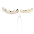 thumbnail image 1 of Dientes postizos de Hip Hop protección de los dientes Conveniente Solidez de moda Juego de dientes de Hip Hop Exquisito para desfiles de moda de Hip Hop para fiesta de Halloween ANGGREK Otros, 1 of 7