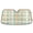 Multicolor, variant on Dailycode Foldable Car Windshield Sun Shade Front Window Visor Blocks UV Rays Keeps Interior Cool 55x27.6 Red and White Plaid