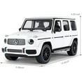 thumbnail image 2 of Off-Road Remote Control Car, 1:14 Mercedes- G63 R/C Off-Roader Toy Car, Doors Open/Working Lights - White/2.4Ghz, 2 of 7