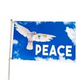 thumbnail image 1 of Bandera de Palomas de la Paz NikouMX 90x150 CM Decoración Colgante, 1 of 8