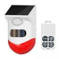 thumbnail image 1 of 2x Sistema de sensor de movimiento para exteriores 0dB con control remoto Zulema alarma solar, 1 of 8
