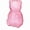 #1:1x Red Gummy Bear Jar, variant on JASKFLY 1Pcs White Gummy Bear Container 20x32cm Bear-Shaped Storage Container Reusable Plastic Candy Holder Jar for Home & Gift Use Snack Organizer