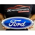 thumbnail image 4 of Ford Blue Oval Gradient Steel Sign, 4 of 7