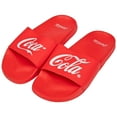 thumbnail image 2 of Coca-Cola Split Print Flip Flop Slides-Large, 2 of 3