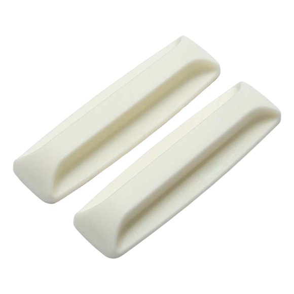 Kit de 2 piezas de manijas de puerta universales para manijas de congelador y ventanas. Blanco