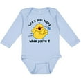 thumbnail image 3 of Inktastic Life's Ducky 1st Birthday Boys or Girls Long Sleeve Baby Bodysuit, 3 of 5