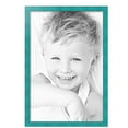 thumbnail image 2 of ArtToFrames 22" x 33" Turquoise Picture Frame, 22x33 inch Blue Wood Poster Frame (WOM-4588), 4 Pack, 2 of 7