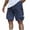 Navy, variant on Vibrex Cargo Shorts Men, Men's Solid Color Sports Fitness Outdoors Shorts Pockets Button Cargo Pants,Lightweight Cargo Shorts for Men Navy_S