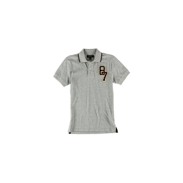 Polo de Rugby Aeropostale Varsity 87 para hombre gris mediano