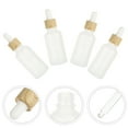 thumbnail image 3 of 4pcs Refillable Essential Oil Bottles Portable Dropper Bottles Glass Bottle, 3 of 5