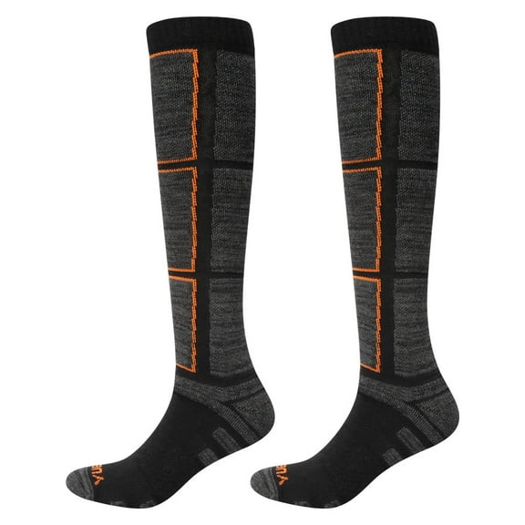 Merino wool ski socks, cold weather ski socks, snow, winter, knee-high warm socks, hunting, etc