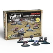 Fallout: Wasteland Warfare Creatures: Mongrel Scavenging Pack with 6 Miniature Figures