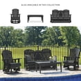 thumbnail image 2 of Signature Design by Ashley Hyland wave Black Outdoor Glider Loveseat, 2 of 9