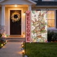 thumbnail image 4 of CaiYueKe Easter Garden Flag Outdoor Holiday Decoration Bunny Egg Printed Polyester Flag for Patio Yard Spring Home Ambiance Welcome Double Sided Seasonal Decor, 4 of 7