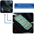thumbnail image 5 of Easter Furry Printed Soft Comfortable Armrest Cover Car Armrest Accessory 12.5x8.2 Inch, 5 of 6