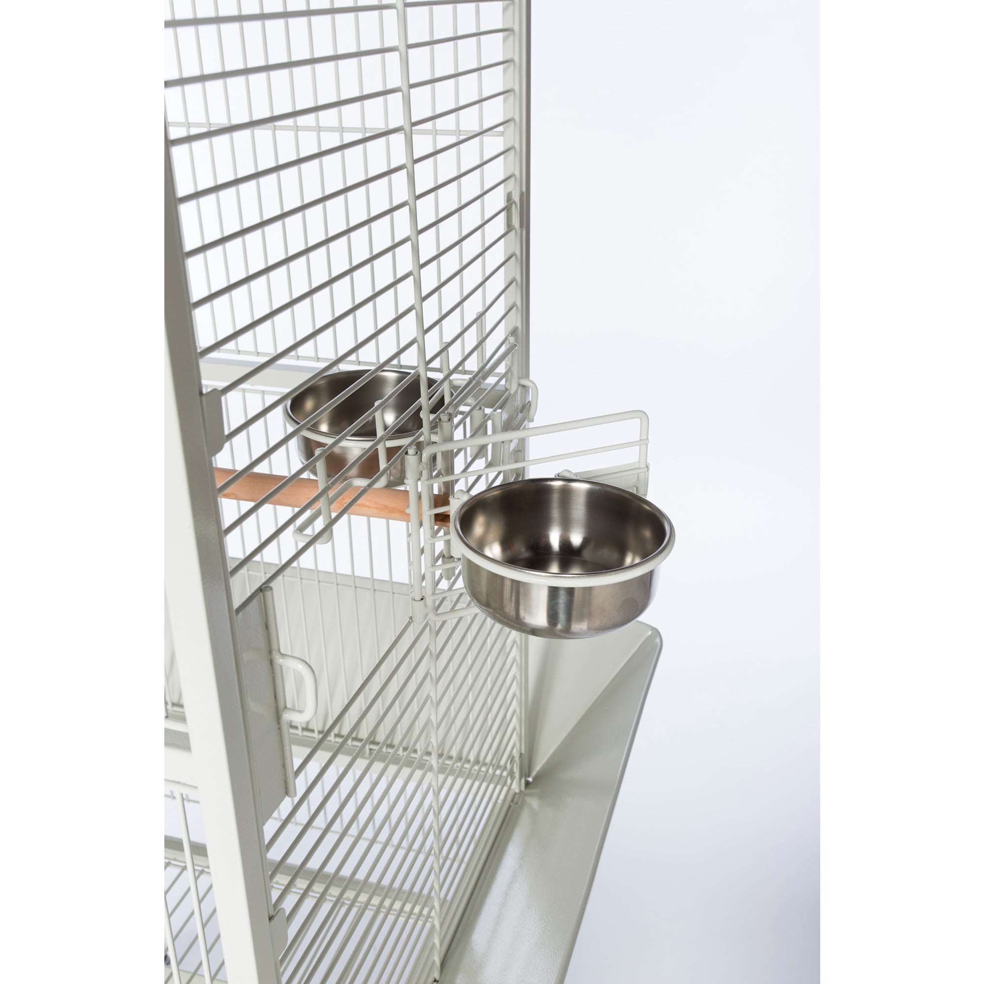 Prevue Pet Products Small Dome Top Bird Cage - Chalk White 34512