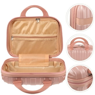 Tartan + Twine Gold Foil Pink Geo Zip Beauty Cosmetic Bag 3-Piece