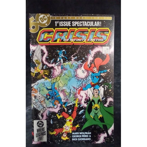 Pre-Owned Crisis on Infinite Earths #1 1985 DC Comics Comic Book