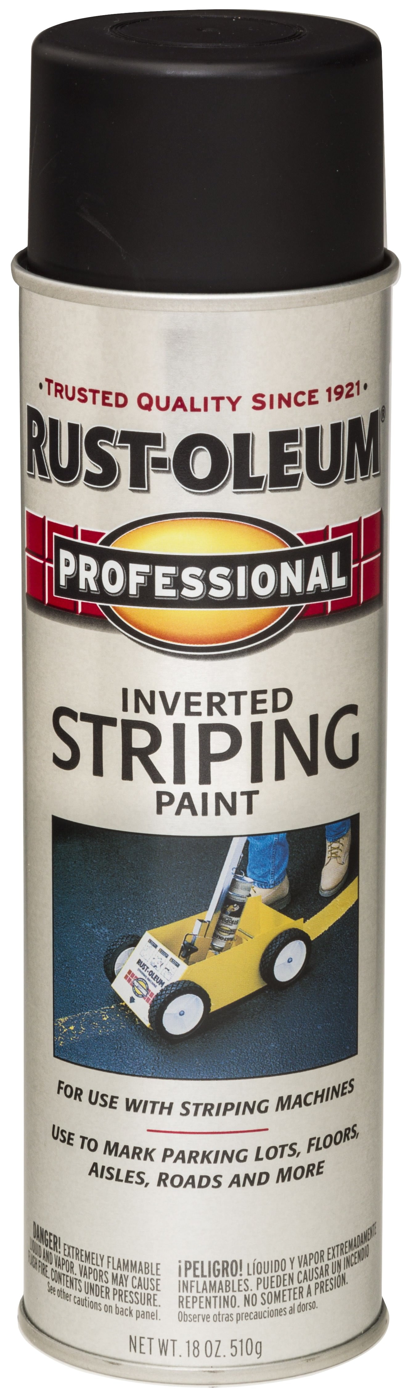 RustOleum Professional Inverted Striping Paint Black