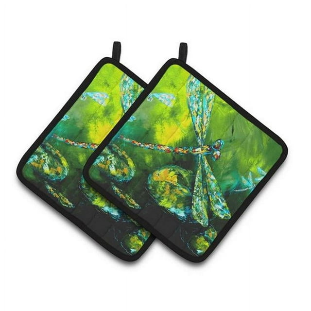 Carolines Treasures MW1128PTHD Insecte - Libellule Été Mouches Paire de Porte-Pot, 7,5 x 3 x 7,5 Po.