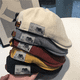thumbnail image 1 of Boina de calle antidesgaste para mujer, boina de verano y otoño, gorra de hip hop que combina con todo para hombre, 1 of 4