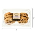 thumbnail image 6 of Marketside Decadent Chocolate Chunk Baked Cookies, 13.5 oz, 6 Count, 6 of 7