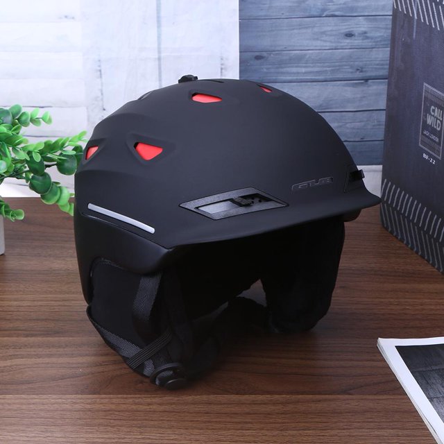 Nieve Casco de esquí unisex Transpirable Snowboard Invierno Deportes al aire libre Seguridad(A) Sywqhk Accesorios para bicicletas